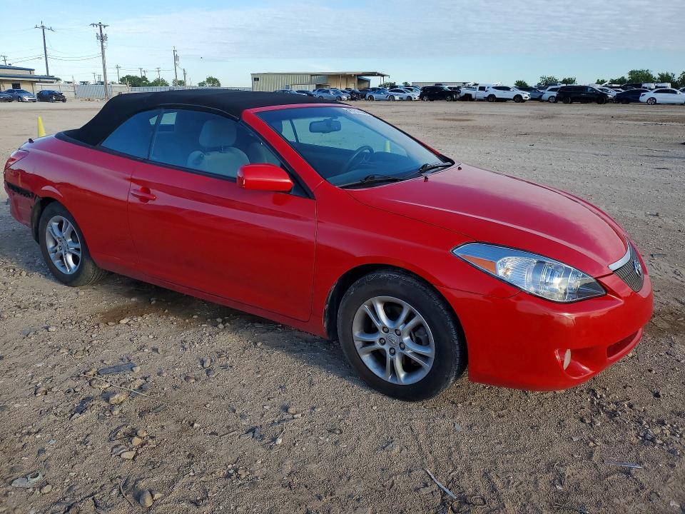 2007 Toyota Camry solara VIN 4T1FA38P57U131725 COPART salvage auction — REAR END, Tx - Salvage Vehicle Title, sold $825 on 2026-07-09 (photo 4)