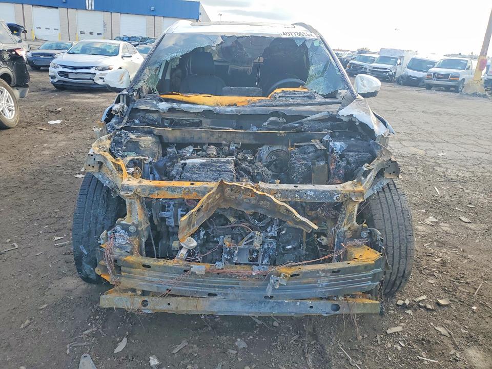 2023 Nissan Rogue VIN JN8BT3DD5PW321851 COPART salvage auction — ENGINE BURN, Mi - Cert Of Title-Salvage Vehicle, sold $1,800 on 2026-07-14 (photo 5)