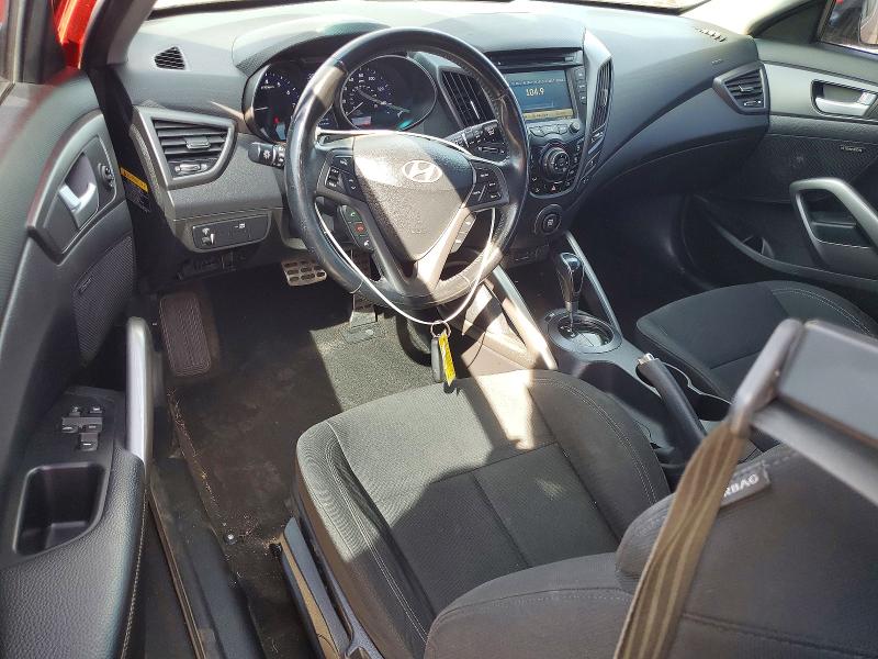 2015 Hyundai Veloster VIN KMHTC6AE5FU221771 COPART salvage auction — MINOR DENT/SCRATCHES, In - Certificate Of Title, sold $3,400 on 2026-07-08 (photo 8)