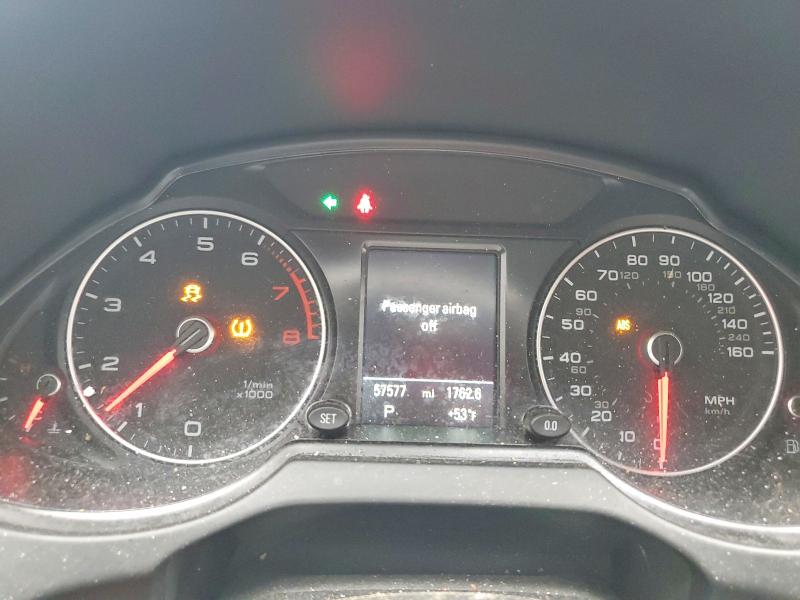 2017 Audi Q5 VIN WA1M2AFP0HA090174 COPART salvage auction — FRONT END, MD - CERT OF SALVAGE > 75% DAMAGE, sold $6,600 on 2026-07-10 (photo 9)