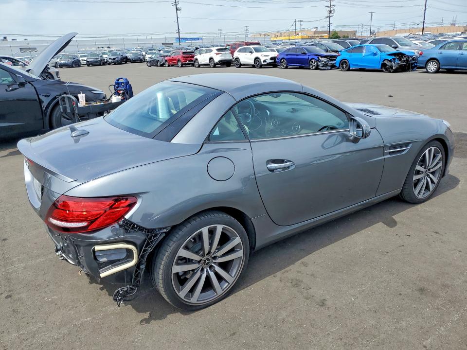 2020 Mercedes-benz Slc-klasse VIN WDDPK3JA1LF167010 COPART salvage auction — REAR END, CA - SALVAGE CERTIFICATE, sold $11,400 on 2026-08-03 (photo 3)