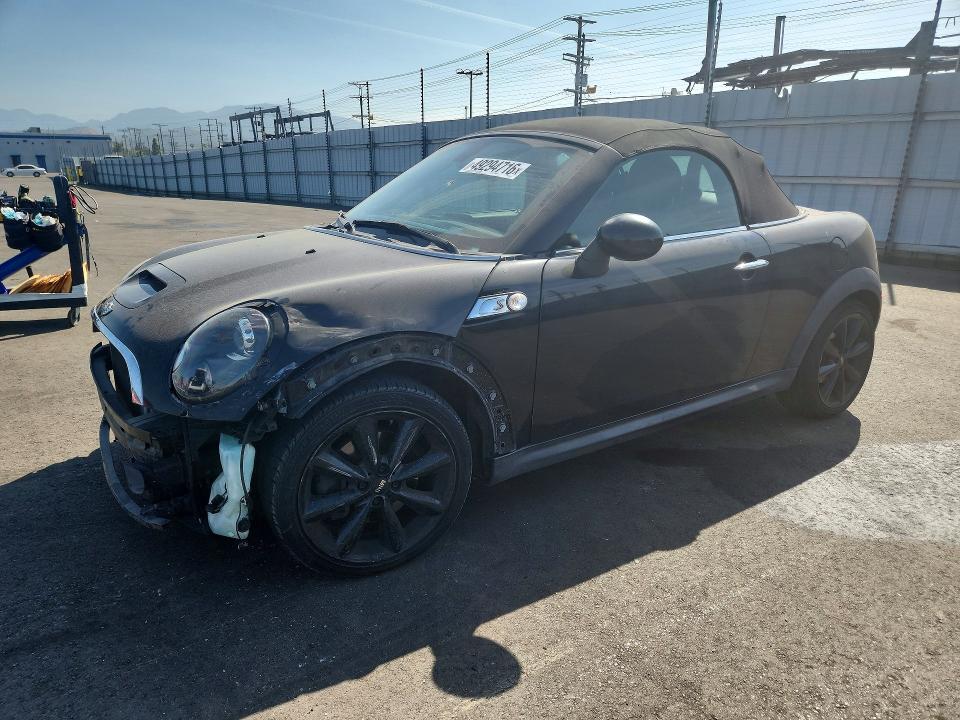 2014 Mini Cooper VIN WMWSY3C59ET594729 COPART salvage auction — FRONT END, Ca - Salvage Certificate, sold $450 on 2026-08-12 (photo 1)