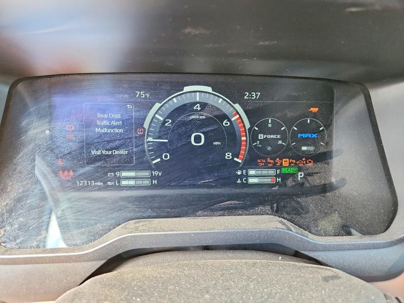 2024 Toyota Tundra VIN 5TFMC5DB8RX058718 COPART salvage auction — Front End, NY - MV-907A SALVAGE CERTIFICATE, sold $25,500 on 2026-05-07 (photo 9)