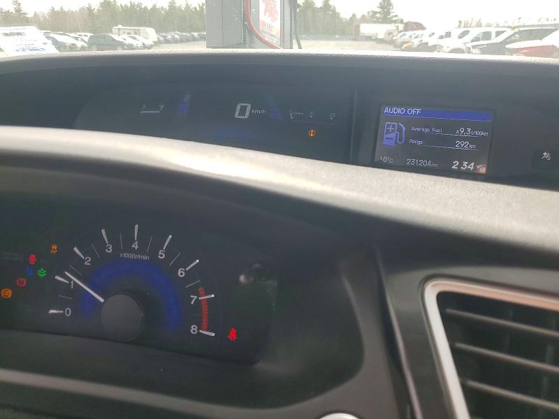 2015 Honda VIN 2HGFB2E59FH008916 COPART salvage auction — FRONT END, Ns - Salvage Title, sold $900 on 2026-07-09 (photo 9)