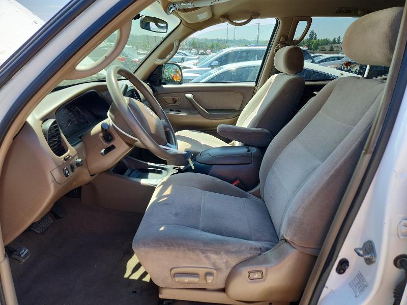 2003 Toyota Sequoia VIN 5TDZT34A63S147606 COPART salvage auction — SIDE, Ca - Salvage Certificate, sold $875 on 2026-07-08 (photo 7)