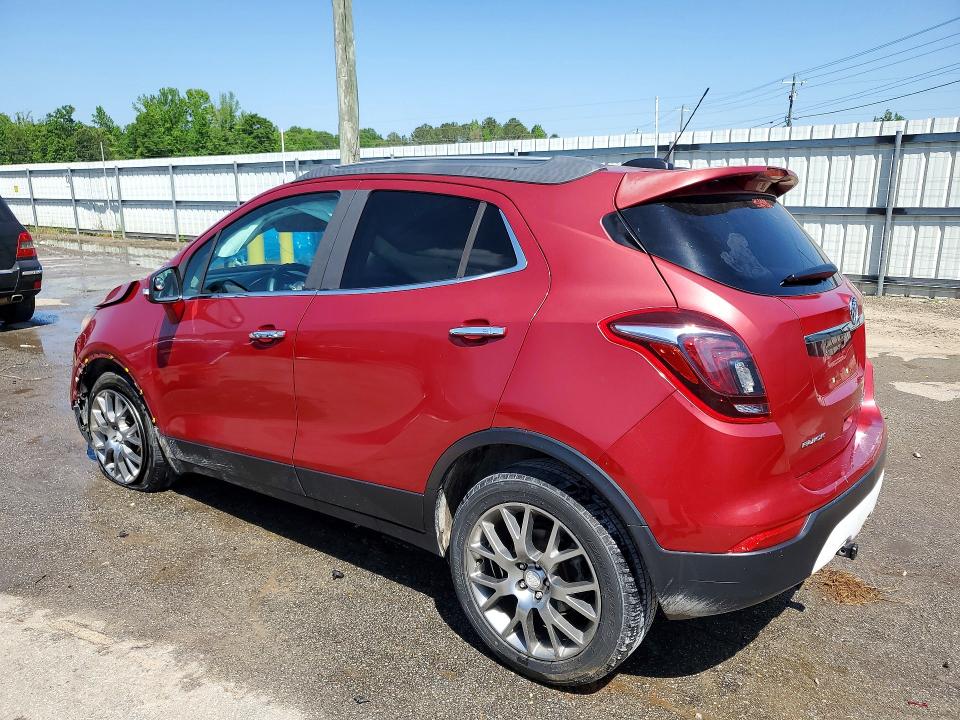2017 Buick Encore VIN KL4CJ1SB9HB108481 COPART salvage auction — FRONT END, Salvage Title, sold $250 on 2026-07-23 (photo 2)