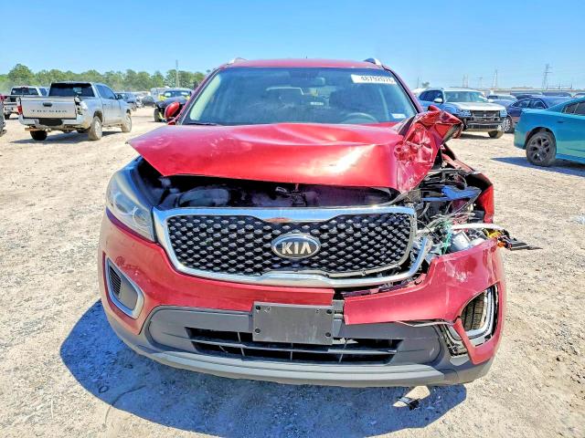 2016 Kia Sorento VIN 5XYPGDA35GG169235 COPART salvage auction — FRONT END, Tx - Salvage Vehicle Title, sold $1,050 on 2026-07-17 (photo 5)
