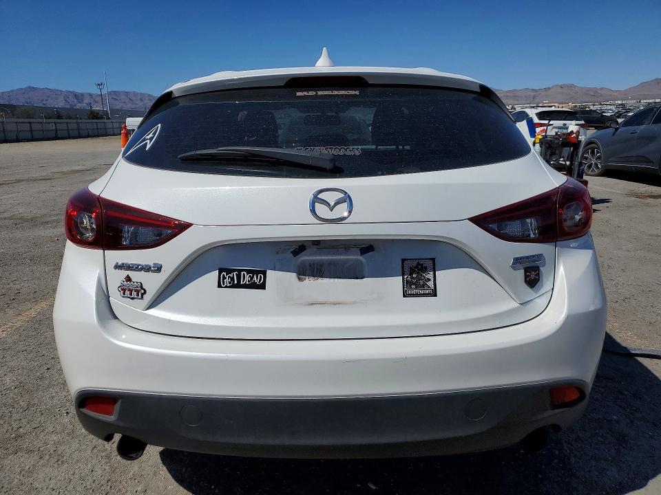 2016 Mazda 3 VIN 3MZBM1N78GM316789 COPART salvage auction — FRONT END, Nv - Salvage Title, sold $2,800 on 2026-07-30 (photo 6)