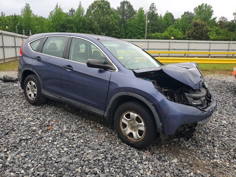 2013 Honda Cr-v VIN 3CZRM3H39DG711641 COPART salvage auction — FRONT END, Tn - Salvage Certificate, sold $1,900 on 2026-07-09 (photo 4)