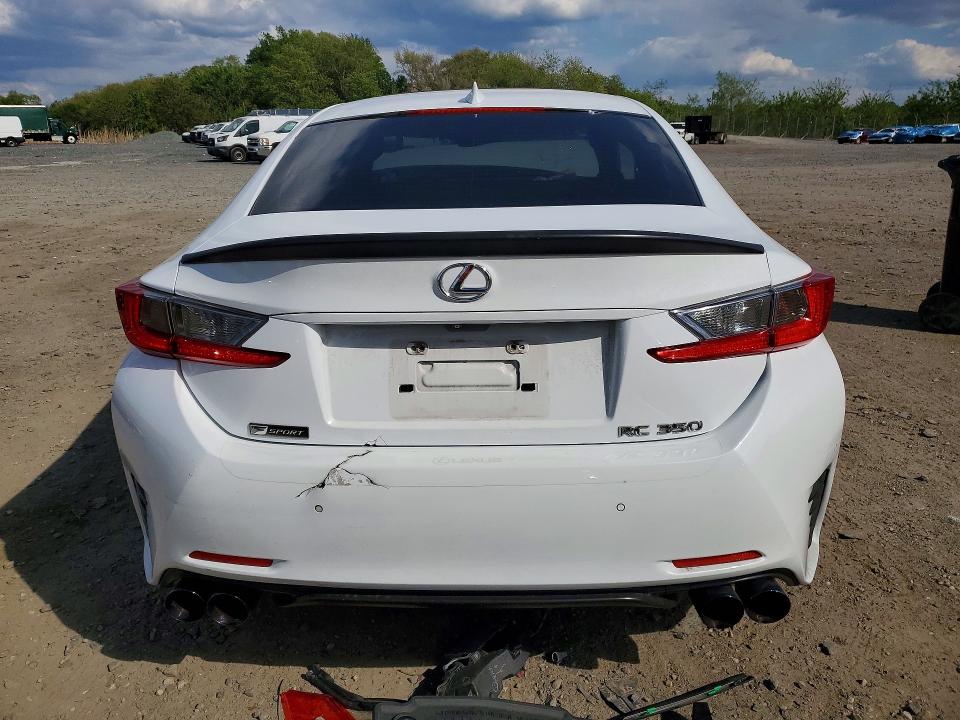 2015 Lexus Rc VIN JTHHE5BC9F5003711 COPART salvage auction — FRONT END, Md - Cert Of Salvage > 75% Damage, sold $600 on 2026-07-23 (photo 6)