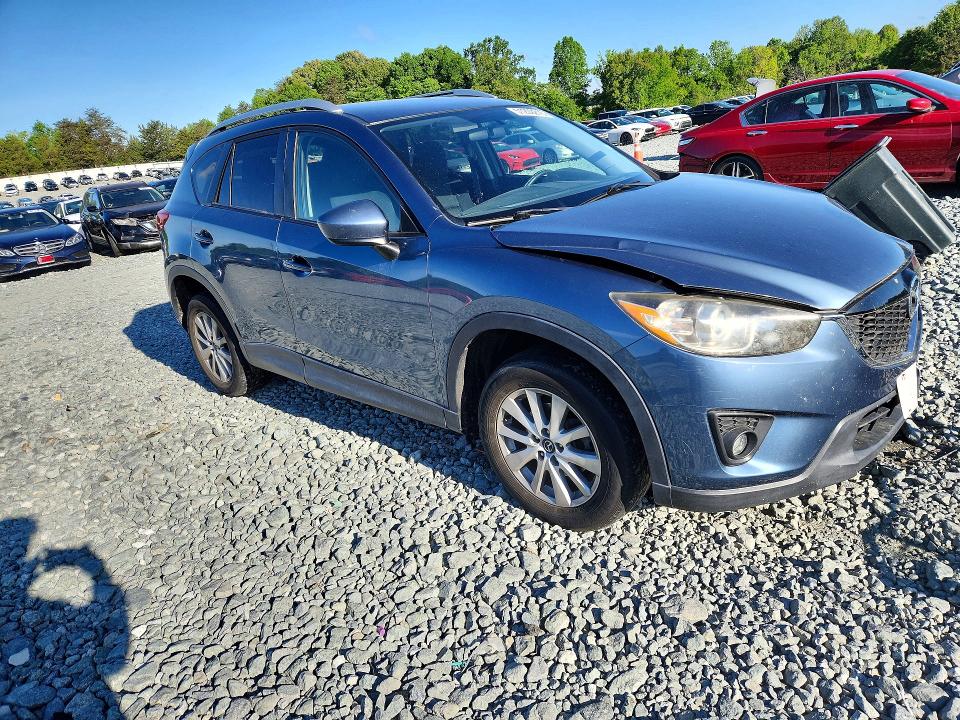 2014 Mazda Cx-5 VIN JM3KE2CY1E0427581 COPART salvage auction — FRONT END, Nc - Salvage Certificate Of Title, sold $2,550 on 2026-07-08 (photo 4)