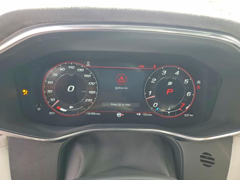2022 Jaguar F-pace VIN SADCZ2EE1NA696926 COPART salvage auction — SIDE, Ca - Salvage Certificate, sold $29,500 on 2026-07-30 (photo 9)