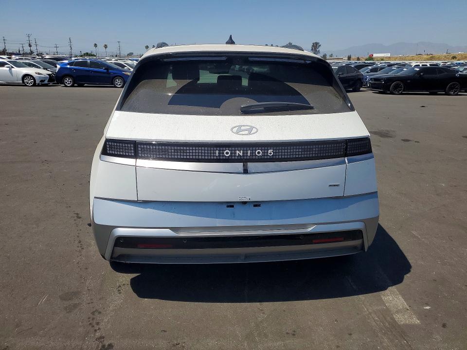 2025 Hyundai Ioniq VIN 7YAKRDDC5SY024852 COPART salvage auction — FRONT END, Ca - Salvage Certificate, sold $9,400 on 2026-07-15 (photo 6)
