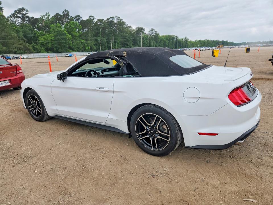 2019 Ford Mustang VIN 1FATP8UHXK5181689 COPART salvage auction — ROOF, Tx - Salvage Vehicle Title, sold $7,500 on 2026-07-02 (photo 2)