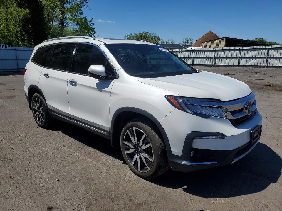 2022 Honda Pilot VIN 5FNYF6H60NB060737 COPART salvage auction — WATER/FLOOD, Va - Certificate Of Title, sold $2,600 on 2026-07-02 (photo 4)