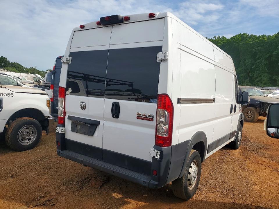 2019 Ram Promaster 2500 VIN 3C6TRVCG7KE516026 COPART salvage auction — NORMAL WEAR, Nc - Dealer Only Clean Title (P), sold $4,800 on 2026-07-08 (photo 3)