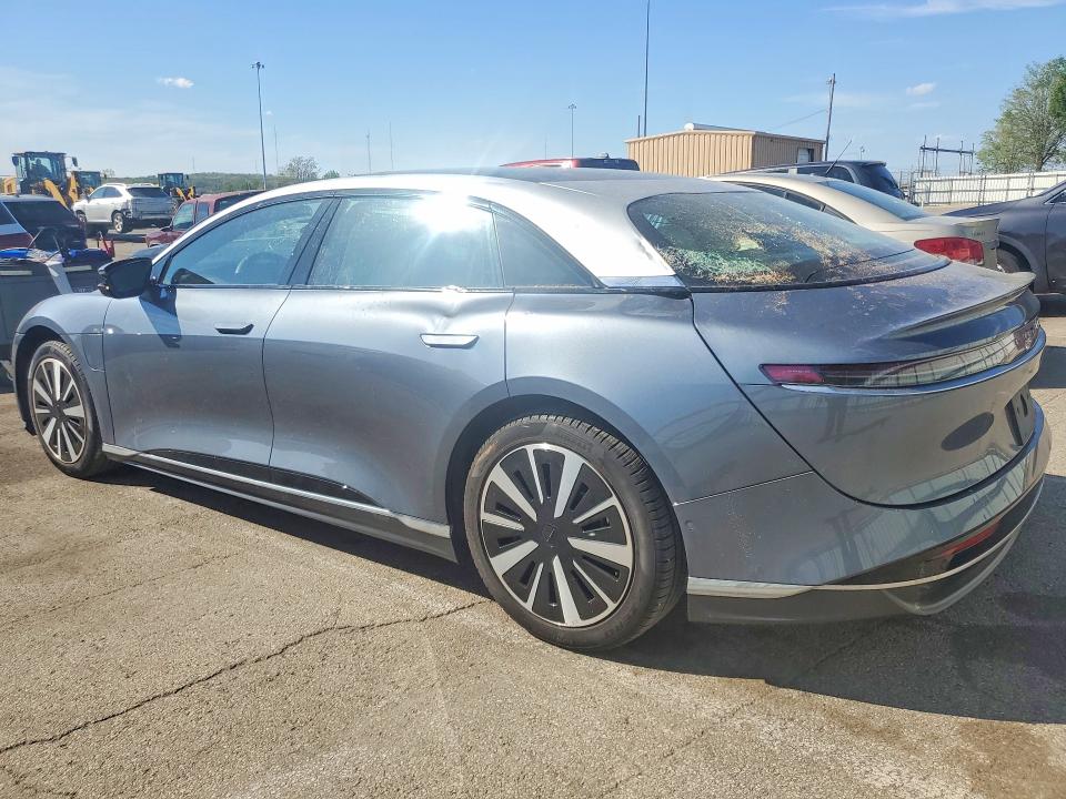 2025 Lucid Air VIN 50EA1TEA5SA001111 COPART salvage auction — ROOF, Oh - Cert Of Title-Salvage, sold $15,000 on 2026-08-28 (photo 2)