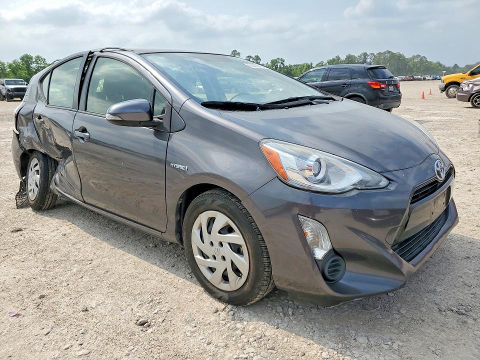 2015 Toyota Prius VIN JTDKDTB39F1104818 COPART salvage auction — SIDE, Tx - Salvage Vehicle Title, sold $725 on 2026-07-14 (photo 4)