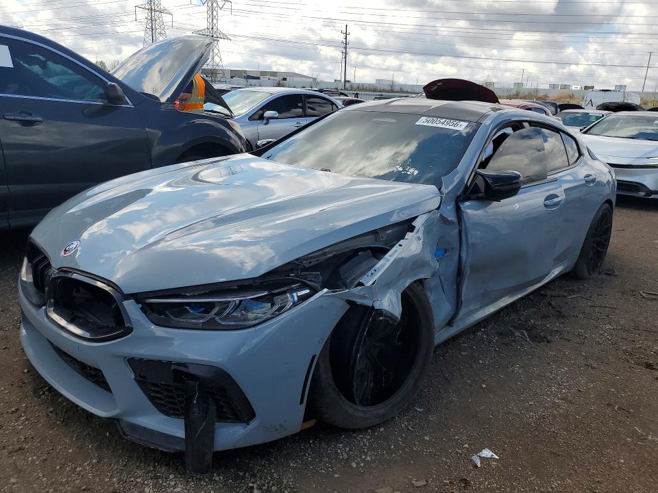 2023 BMW M8 VIN WBSGV0C06PCL15706 COPART salvage auction — SIDE, Il - Salvage Certificate, sold $33,500 on 2026-07-02 (photo 1)