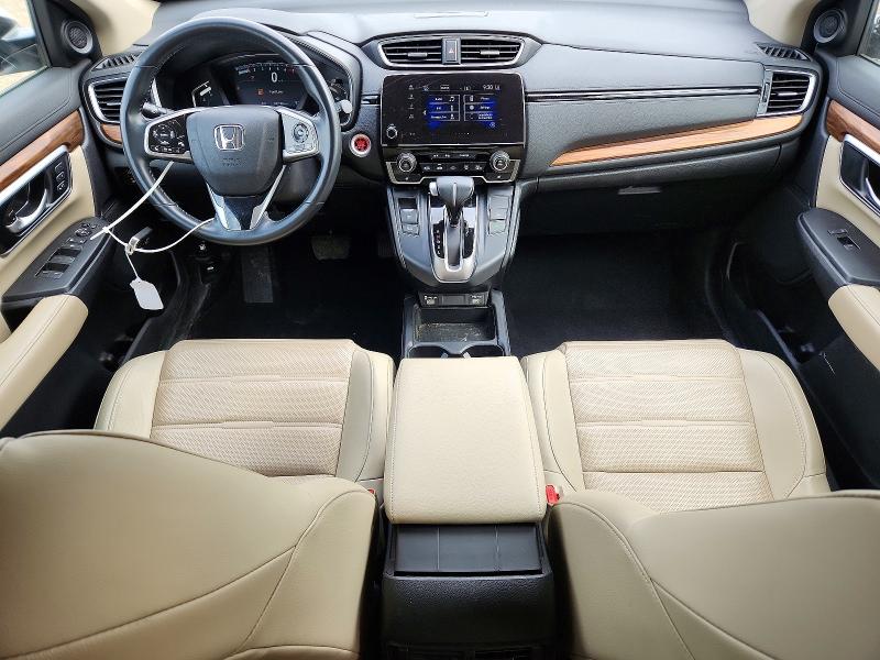 2021 Honda Cr-v VIN 5J6RW2H85ML005429 COPART salvage auction — HAIL, Il - Salvage Certificate, sold $13,300 on 2026-07-03 (photo 8)