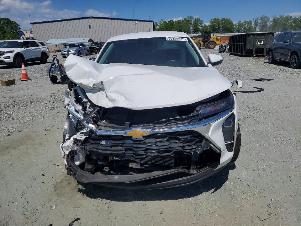 2025 Chevrolet Trax VIN KL77LFEP2SC192096 COPART salvage auction — FRONT END, Sc - Cert Of Title-Salvage, sold $2,950 on 2026-07-03 (photo 5)