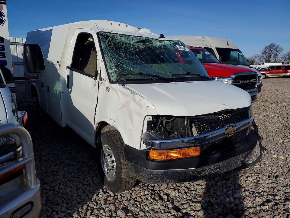 2021 Chevrolet Express 3500 VIN 1GB0GRF73M1307851 COPART salvage auction — FRONT END, Mn - Cert Of Title-Salvage, sold $3,950 on 2026-07-08 (photo 4)