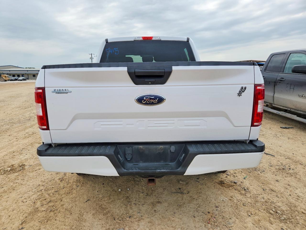 2018 Ford F-150 Lightning VIN 1FTEW1E52JKE22615 COPART salvage auction — Front End, TX - CERTIFICATE OF TITLE, sold $7,000 on 2026-07-09 (photo 6)