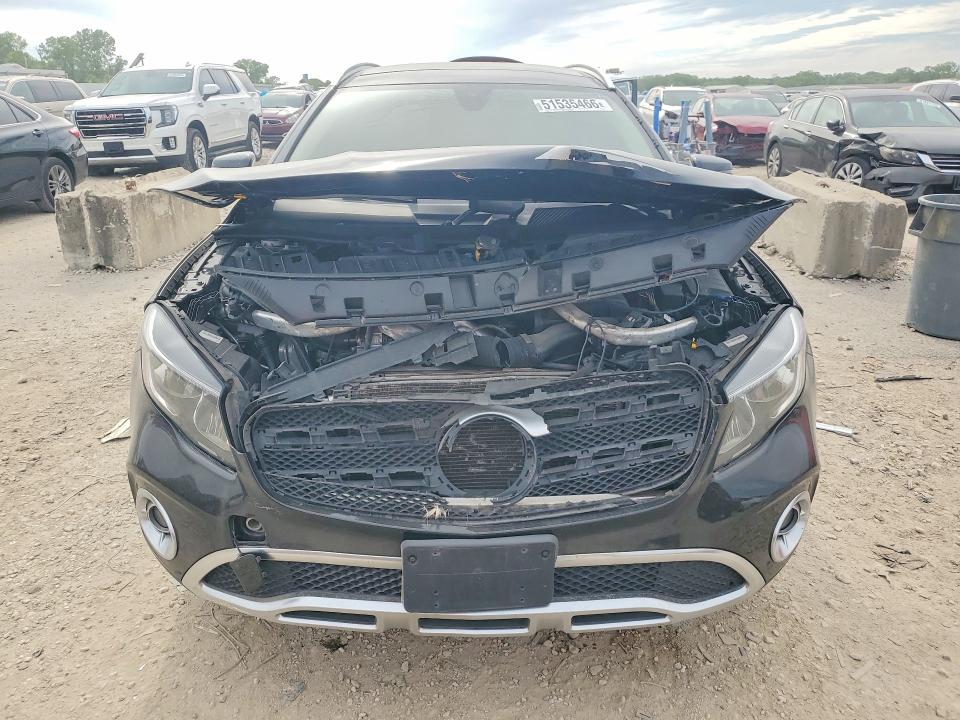 2018 Mercedes-benz Gla-klasse VIN WDCTG4GB1JJ370547 COPART salvage auction — FRONT END, Mo - Junking Certificate, sold $3,100 on 2026-07-07 (photo 5)
