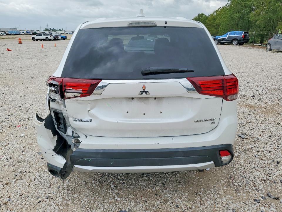 2018 Mitsubishi Outlander VIN JA4AD3A38JZ006235 COPART salvage auction — REAR END, Tx - Certificate Of Title, sold $3,650 on 2026-07-02 (photo 6)