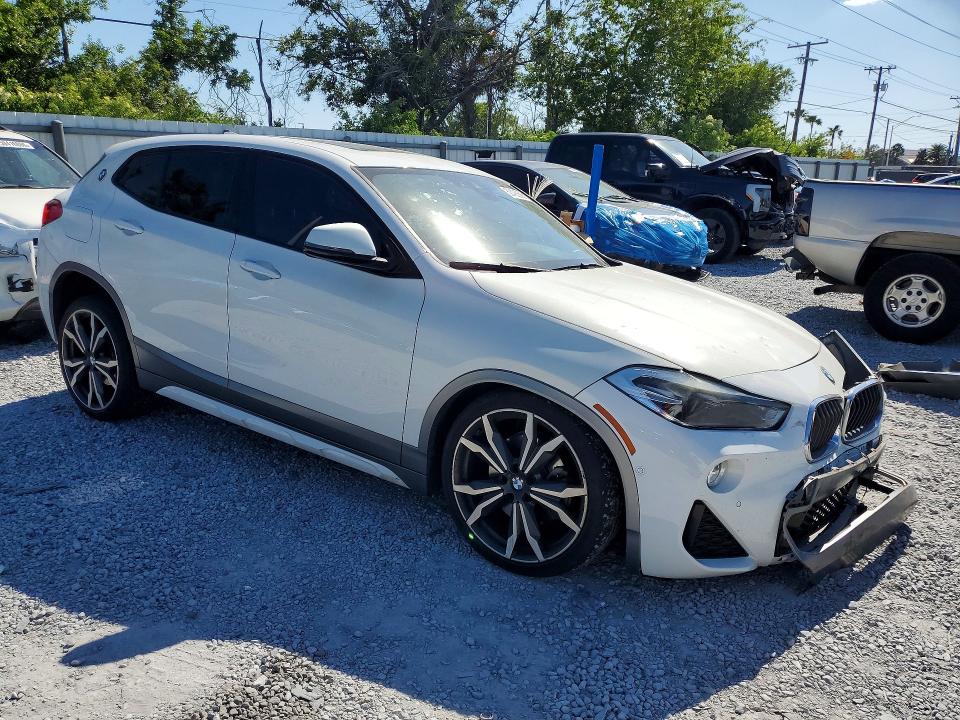 2018 BMW X2 VIN WBXYJ5C33JEF71592 COPART salvage auction — FRONT END, Fl - Cert Of Title Slvg Rebuildable, sold $4,050 on 2026-07-28 (photo 4)
