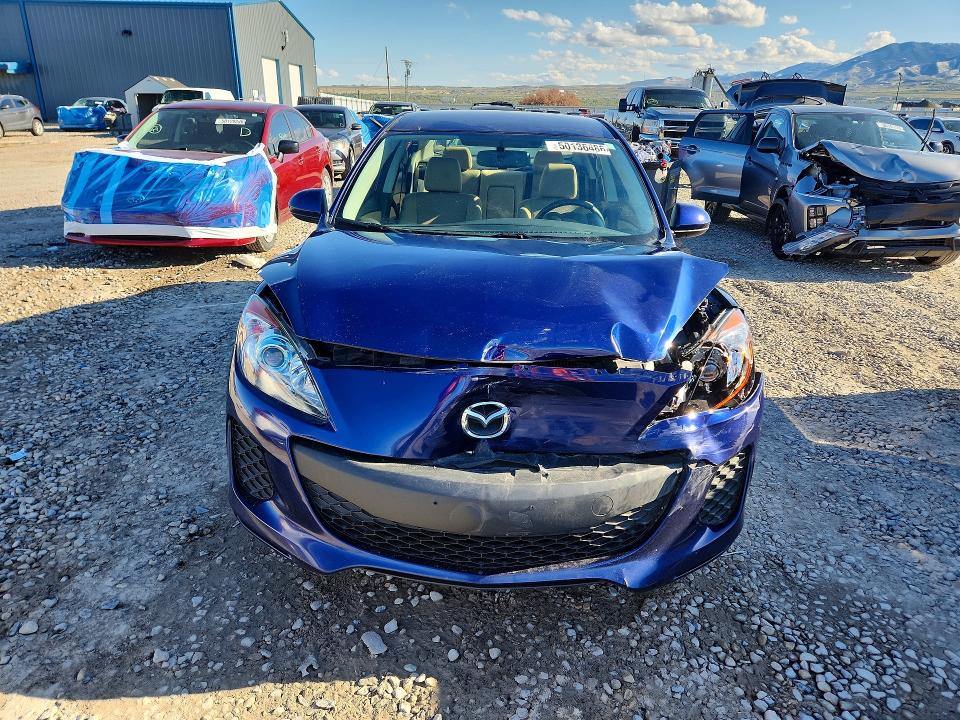 2012 Mazda 3 VIN JM1BL1V79C1645076 COPART salvage auction — FRONT END, Ut - Salvage Certificate, sold $150 on 2026-07-10 (photo 5)