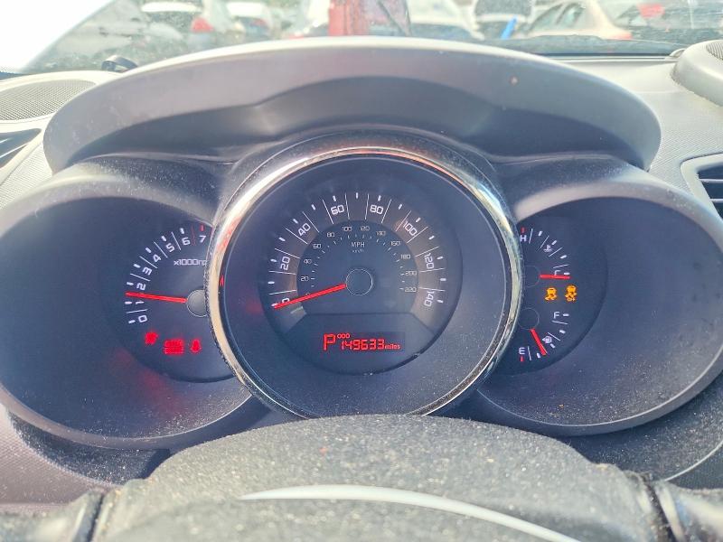 2011 Kia Soul VIN KNDJT2A29B7268529 COPART salvage auction — FRONT END, Id - Salvage Certificate Of Title, sold $475 on 2026-07-21 (photo 9)