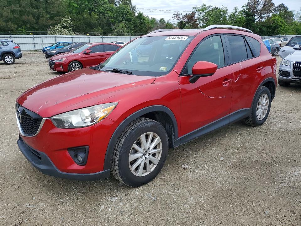 2014 Mazda VIN JM3KE2CY7E0315786 COPART salvage auction — MINOR DENT/SCRATCHES, Va - Cert Of Title - Salvage, sold $3,400 on 2026-07-28 (photo 1)