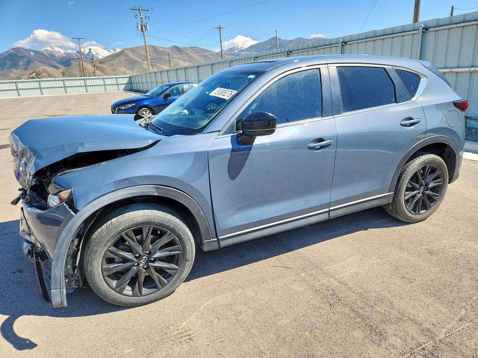 2021 Mazda Cx-5 VIN JM3KFBCY7M0368502 COPART salvage auction — FRONT END, Ut - Salvage Certificate, sold $4,100 on 2026-07-14 (photo 1)