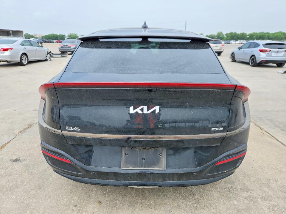 2024 Kia Ev6 VIN KNDC44LA6R5206694 COPART salvage auction — FRONT END, TX - CERTIFICATE OF TITLE, sold $10,600 on 2026-07-09 (photo 6)