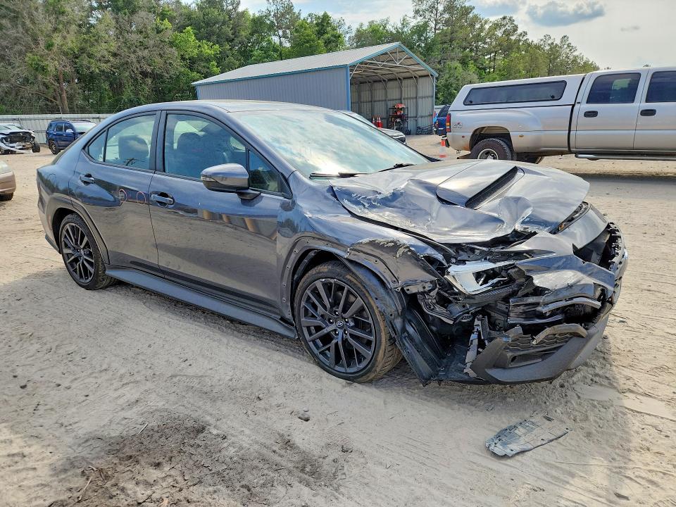 2023 Subaru Wrx VIN JF1VBAL60P9800511 COPART salvage auction — FRONT END, Fl - Cert Of Title Slvg Rebuildable, sold $8,800 on 2026-07-17 (photo 4)