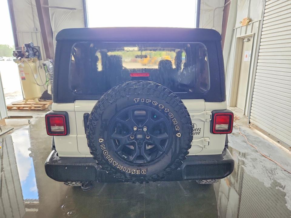 2021 Jeep Wrangler / VIN 1C4GJXAN5MW756585 COPART salvage auction — MINOR DENT/SCRATCHES, Ga - Certificate Of Title, sold $20,500 on 2026-07-02 (photo 6)