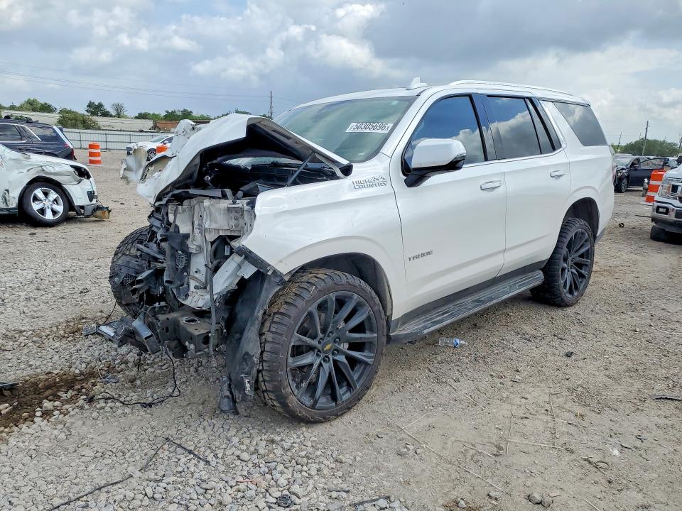 2021 Chevrolet Tahoe VIN 1GNSKTKL1MR494230 — COPART salvage auction photo