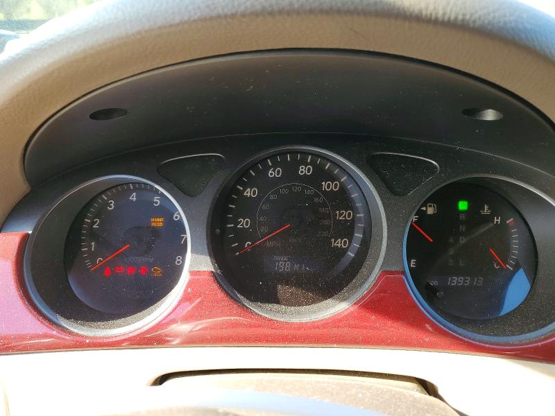 2004 Lexus ES VIN JTHBA30G745025148 COPART salvage auction — FRONT END, Md - Cert Of Salvage < 75% Damage, sold $700 on 2026-07-24 (photo 9)