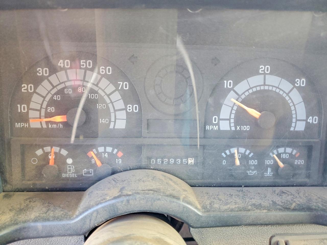 1994 Chevrolet Kodiak VIN 1GBJ7H1J6RJ108849 COPART salvage auction — Minor Dent/Scratches, CA - CERTIFICATE OF TITLE, sold $100 on 2026-07-02 (photo 9)
