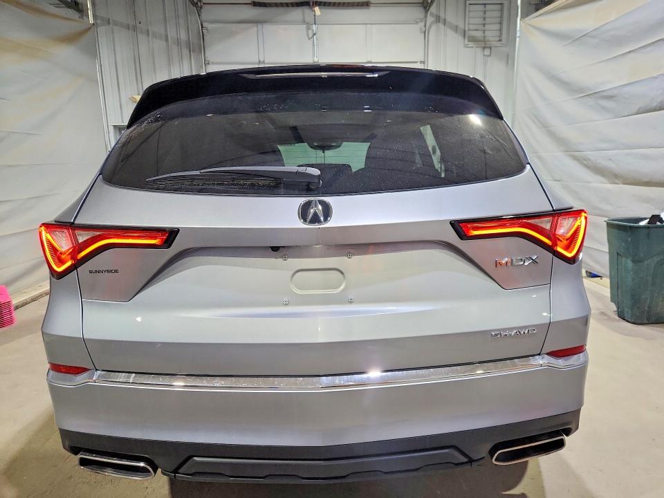 2024 Acura Mdx VIN 5J8YE1H39RL028143 COPART salvage auction — SIDE, Nh - Cert Of Title-Salvage, sold $17,000 on 2026-07-02 (photo 6)