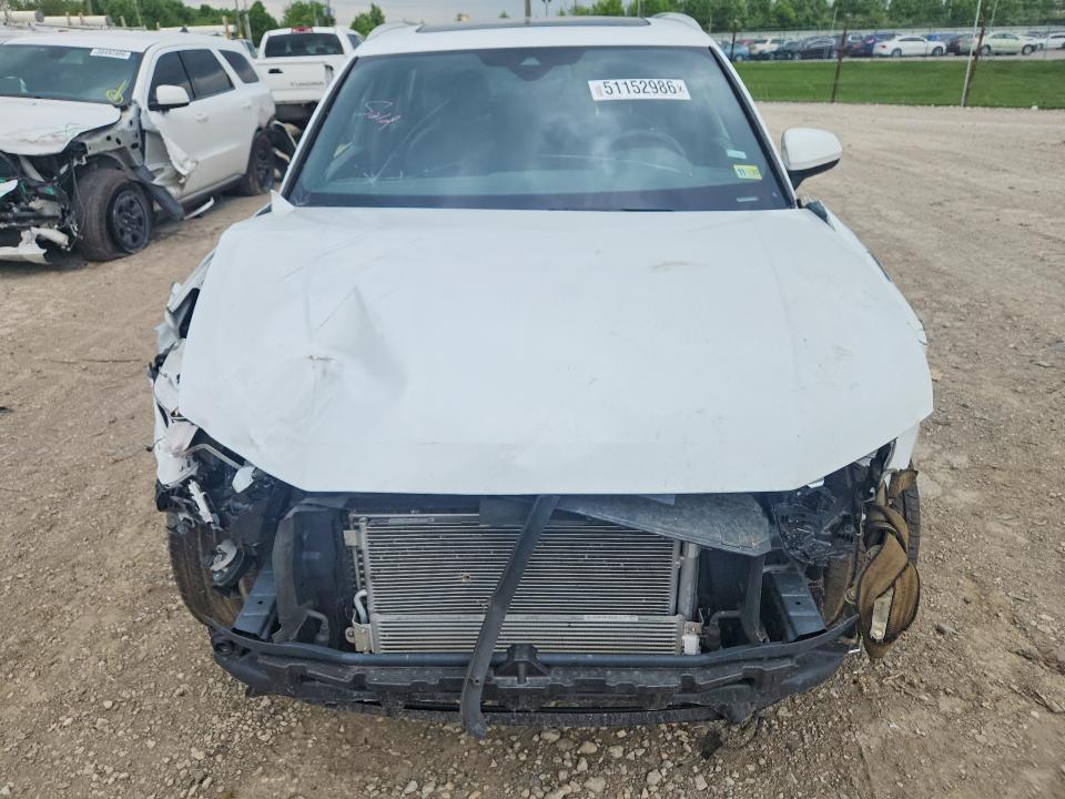 2025 Audi Q3 VIN WA1DECF37S1010120 COPART salvage auction — FRONT END, Fl - Parts Only, sold $2,700 on 2026-07-09 (photo 5)