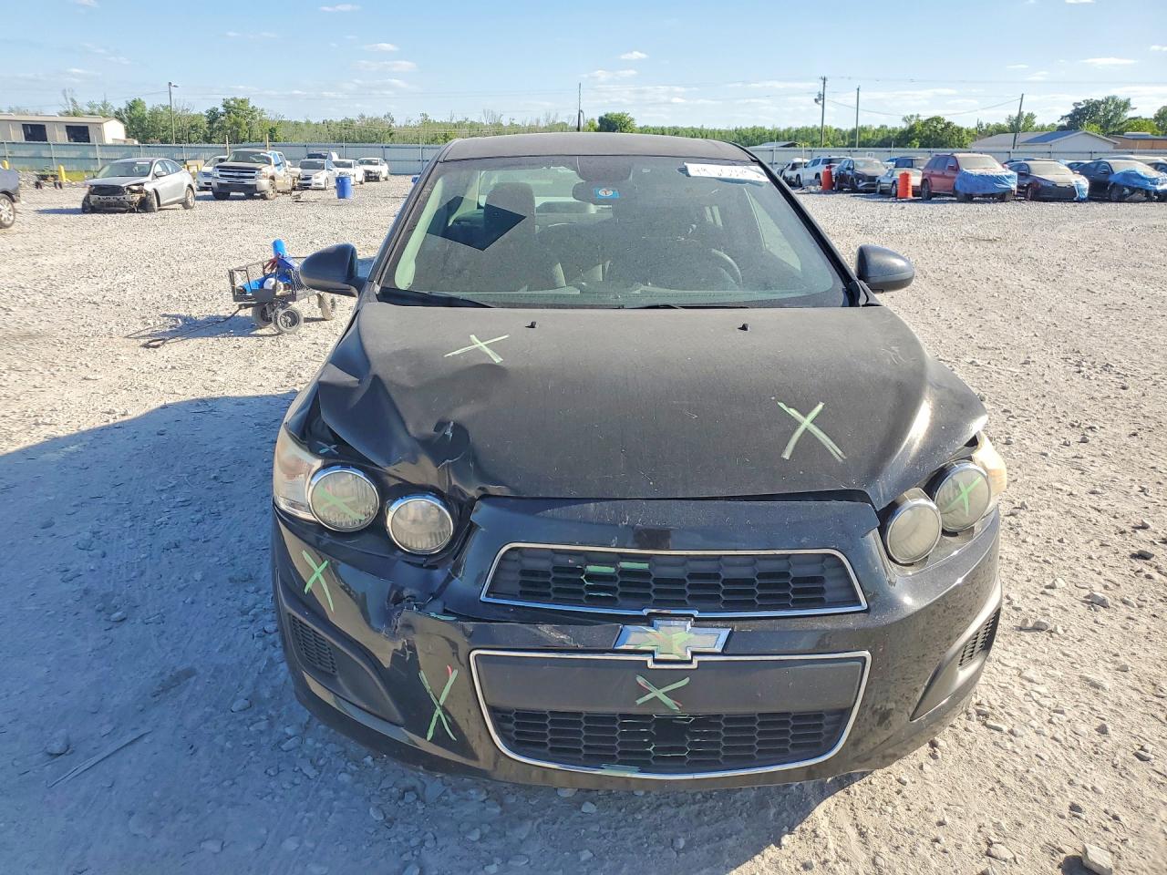 2013 Chevrolet Sonic VIN 1G1JA5SH7D4171496 COPART salvage auction — Front End, AL - CERT OF TITLE-SALVAGE TITLE, sold $225 on 2026-06-25 (photo 5)