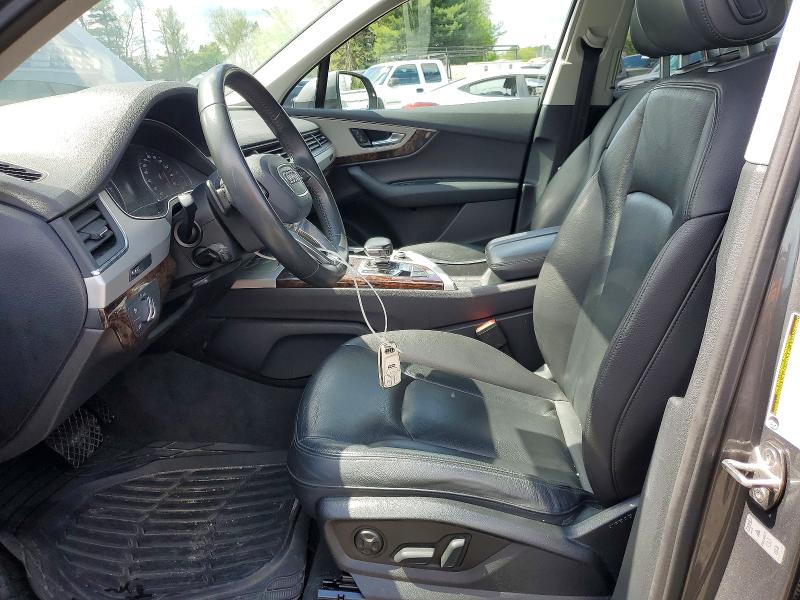 2018 Audi Q7 VIN WA1AHAF76JD005344 COPART salvage auction — FRONT END, Md - Cert Of Salvage > 75% Damage, sold $6,600 on 2026-07-06 (photo 7)