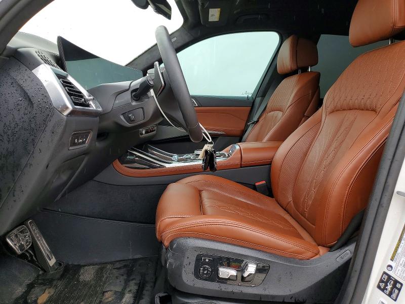 2025 BMW X7 VIN 5UX33EM02S9Z88326 COPART salvage auction — FRONT END, Tx - Salvage Vehicle Title, sold $10,700 on 2026-07-30 (photo 7)