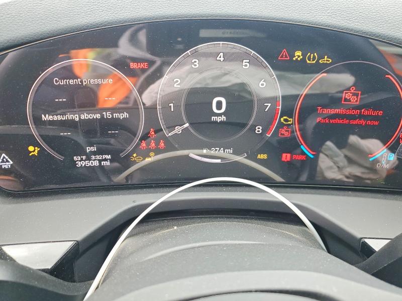 2024 Porsche Panamera VIN WP0AA2YA0RL003051 COPART salvage auction — FRONT END, Salvage Title, sold $33,250 on 2026-07-20 (photo 9)