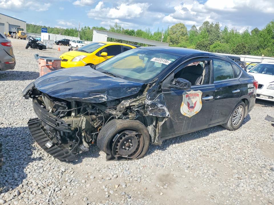 2018 Nissan Sentra VIN 3N1AB7AP9JY343984 COPART salvage auction — FRONT END, Tn - Salvage Certificate, sold $375 on 2026-07-02 (photo 1)