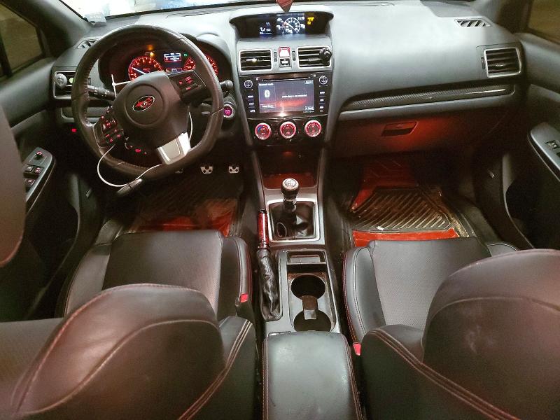 2016 Subaru Wrx VIN JF1VA1L61G9809396 COPART salvage auction — FRONT END, Mi - Certificate Of Title, sold $3,200 on 2026-07-31 (photo 8)