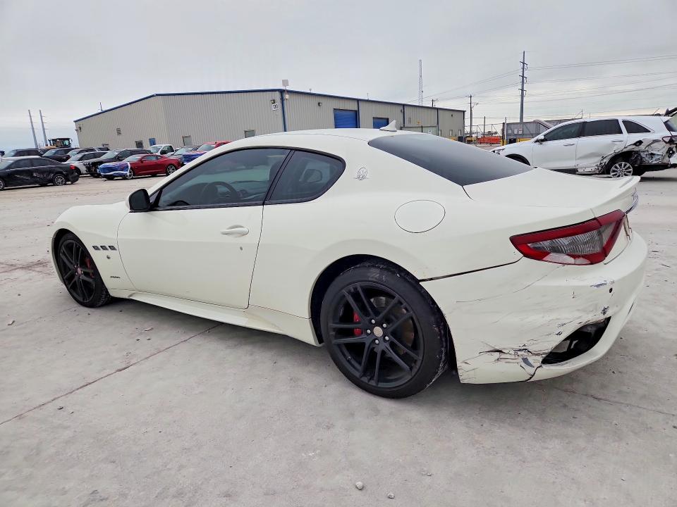 2018 Maserati Granturismo VIN ZAM45VLA9J0254050 COPART salvage auction — REAR END, Tx - Certificate Of Title, sold $12,400 on 2026-07-21 (photo 2)