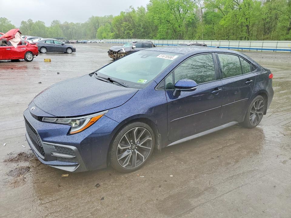 2020 Toyota Corolla VIN JTDS4RCE1LJ004579 COPART salvage auction — HAIL, Pa - Certificate Of Salvage, sold $6,000 on 2026-07-02 (photo 1)